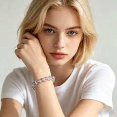 Focus & Academic Success Clear Quartz Bracelet - product detail 4