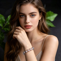Focus & Academic Success Clear Quartz Bracelet - product detail 5