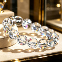 Focus & Academic Success Clear Quartz Bracelet - product detail 6