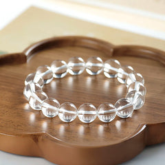Focus & Academic Success Clear Quartz Bracelet - product detail 10