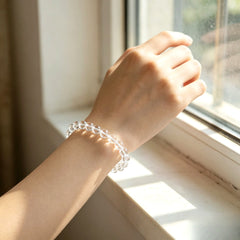 Focus & Academic Success Clear Quartz Bracelet - product detail 16