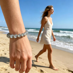 Calm & Rest Moonstone Bracelet - product detail 9