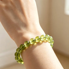 Leo Peridot Zodiac Bracelet - product detail 4
