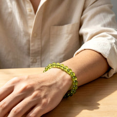 Leo Peridot Zodiac Bracelet - product detail 6