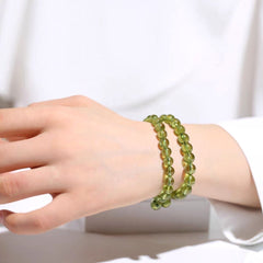 Leo Peridot Zodiac Bracelet - product detail 13