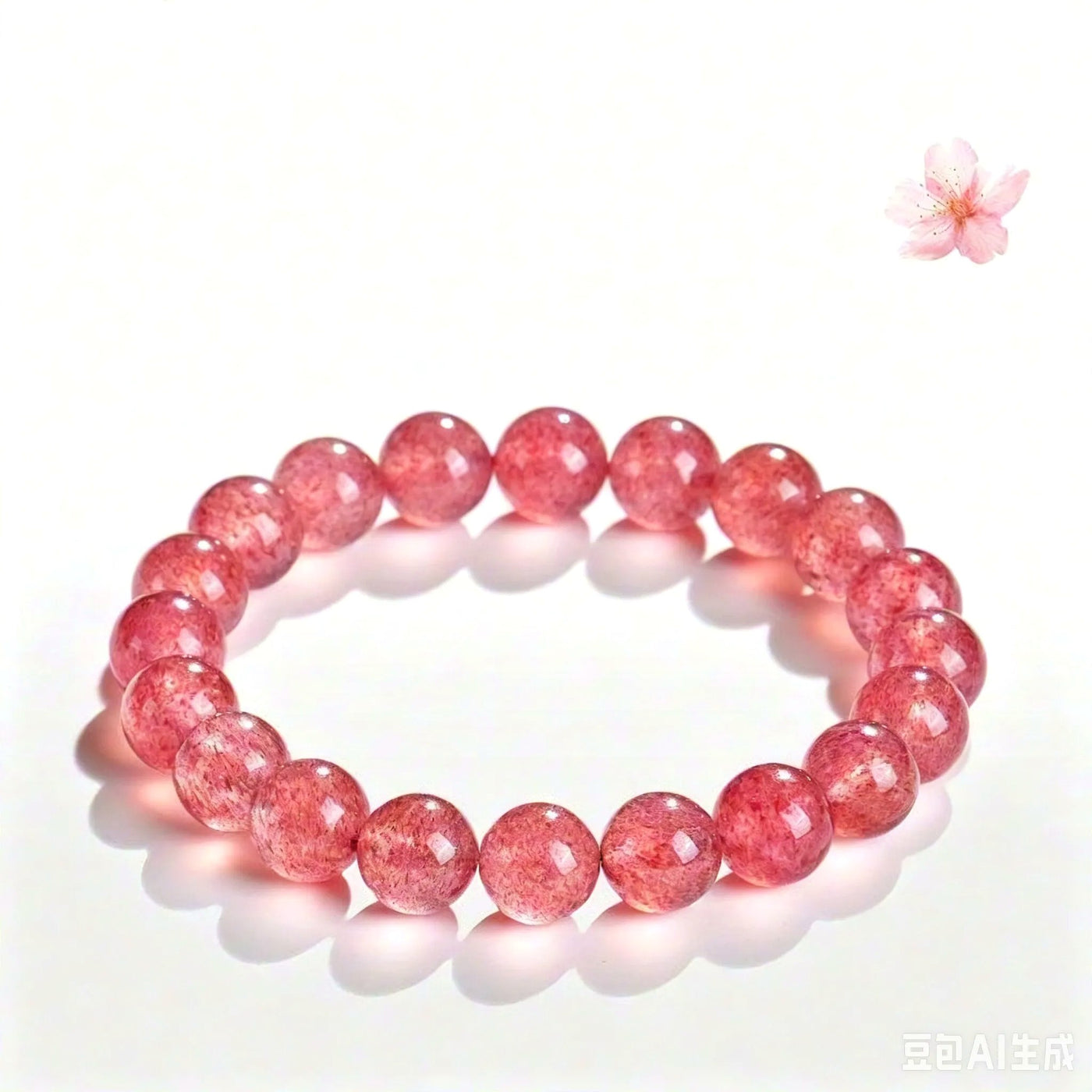 Love & Connection Rose Quartz Bracelet - main product image