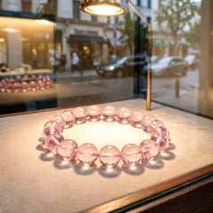 Love & Connection Rose Quartz Bracelet - product detail 4
