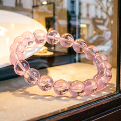 Love & Connection Rose Quartz Bracelet - product detail 5