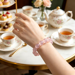Love & Connection Rose Quartz Bracelet - product detail 7