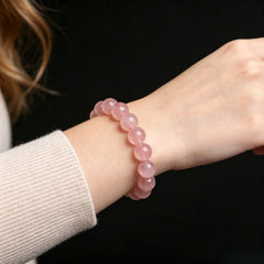 Love & Connection Rose Quartz Bracelet - product detail 14