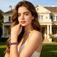 Relationships & Support Amethyst Bracelet - product detail 16