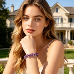 Relationships & Support Amethyst Bracelet - product detail 17