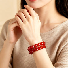 Aries Red Agate Zodiac Bracelet - product detail 5