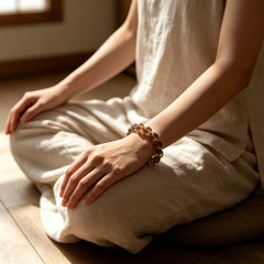 Confidence & Courage Smoky Quartz Bracelet - product detail 4