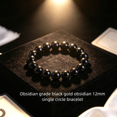 Protection Obsidian Bracelet - product detail 13